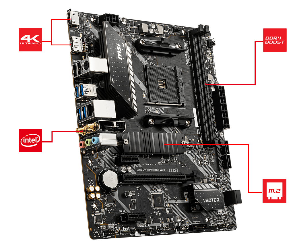 MAG A520M VECTOR WIFI
