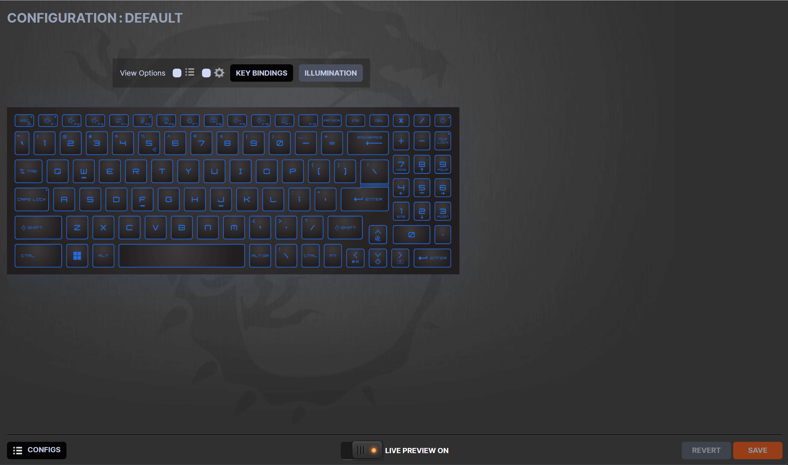SteelSeries GG Keyboard