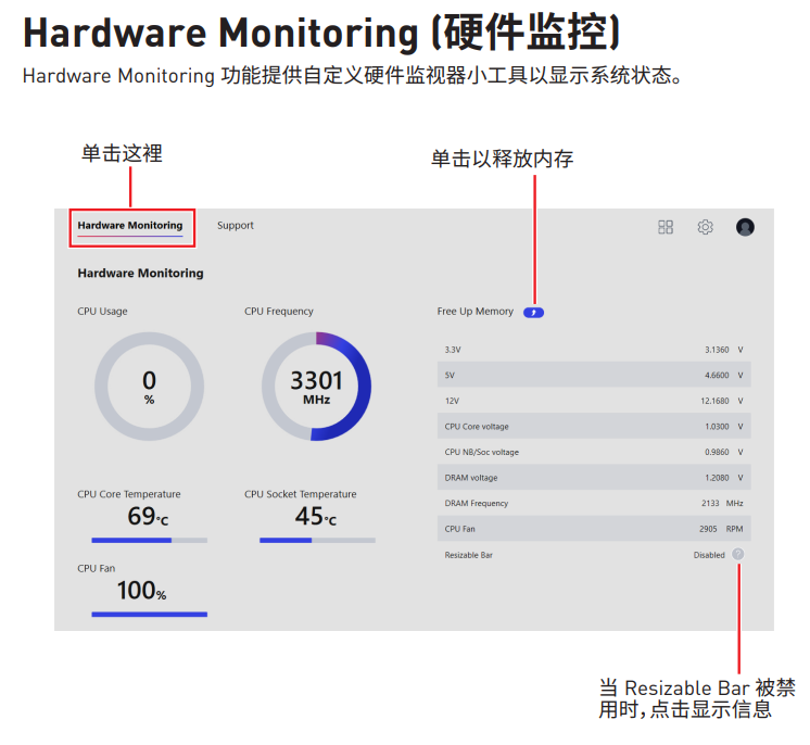 MSI Center Function Overview
