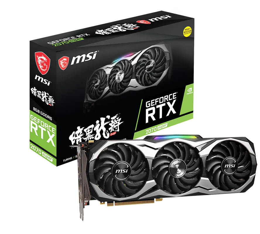 Geforce RTX 2070 SUPER DUKE 暗黑龙爵