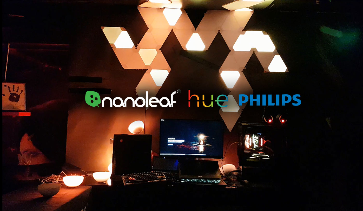 Sync With Nanoleaf and Philip Hue 