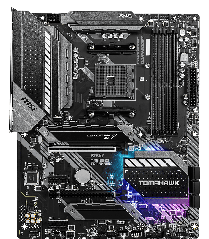 MSI MOTHERBOARDS B550 MAG TOMAHAWK 2D