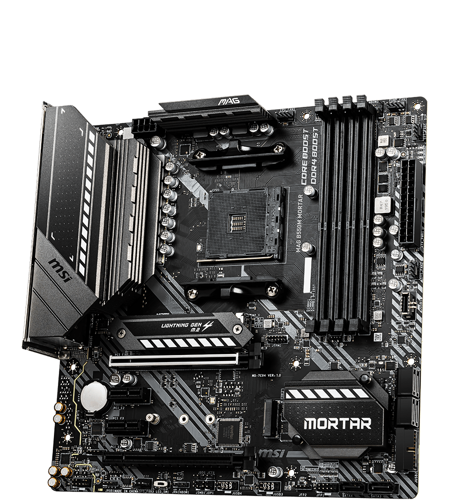 MSI MOTHERBOARDS B550M MAG MORTAR 3D2