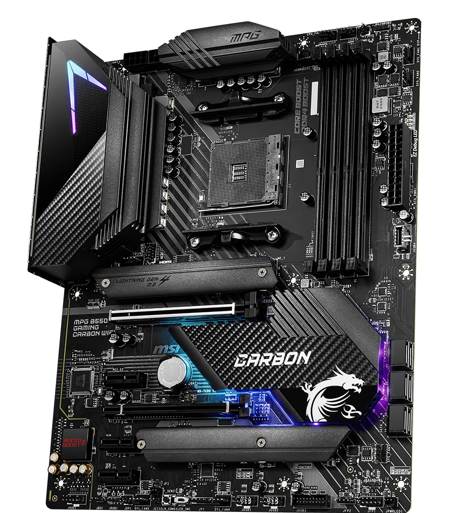 MSI MOTHERBOARDS B550 MPG GAMING CARBON WIFI 3D2