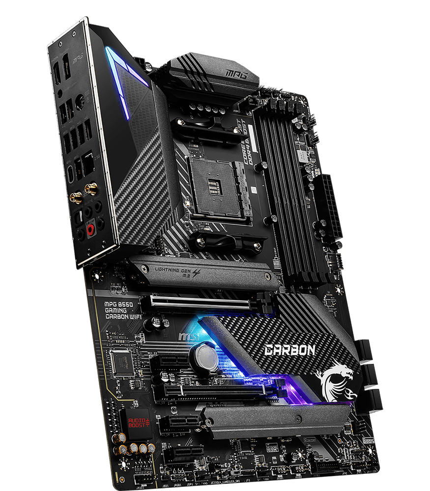 MSI MOTHERBOARDS B550 MPG GAMING CARBON WIFI 3D3