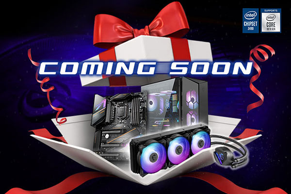 MSI MOTHERBOARDS Z490 BANNER