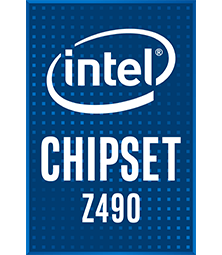 INTEL Z490 10TH GEN LOGO