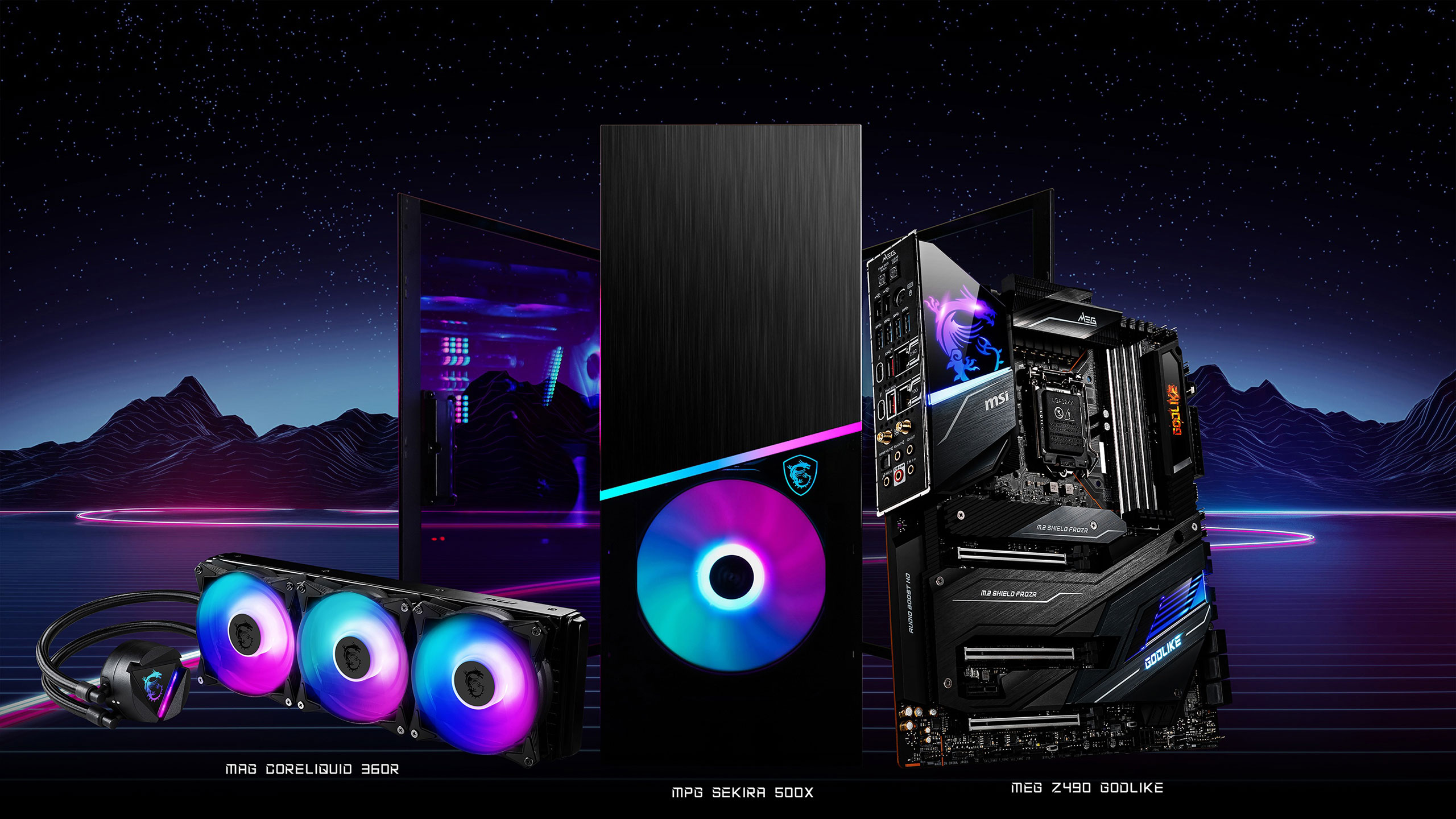 MSI MOTHERBOARDS Z490 MEG FEAT CASE