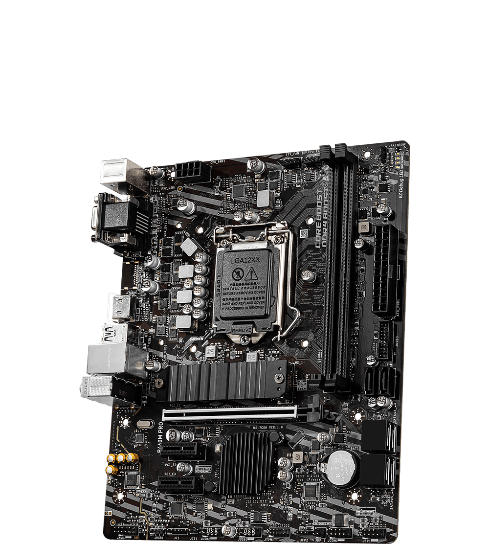 MSI MOTHERBOARDS B460M-PRO 3D2