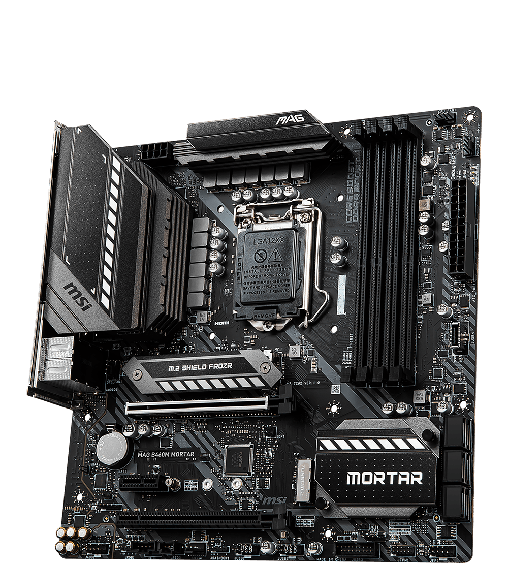 MSI MOTHERBOARDS B460M MAG MORTAR 3D2