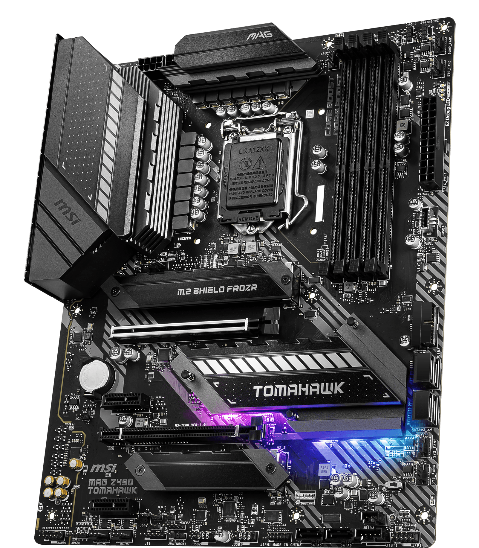 MSI MOTHERBOARDS Z490 MAG TOMAHAWK 3D2