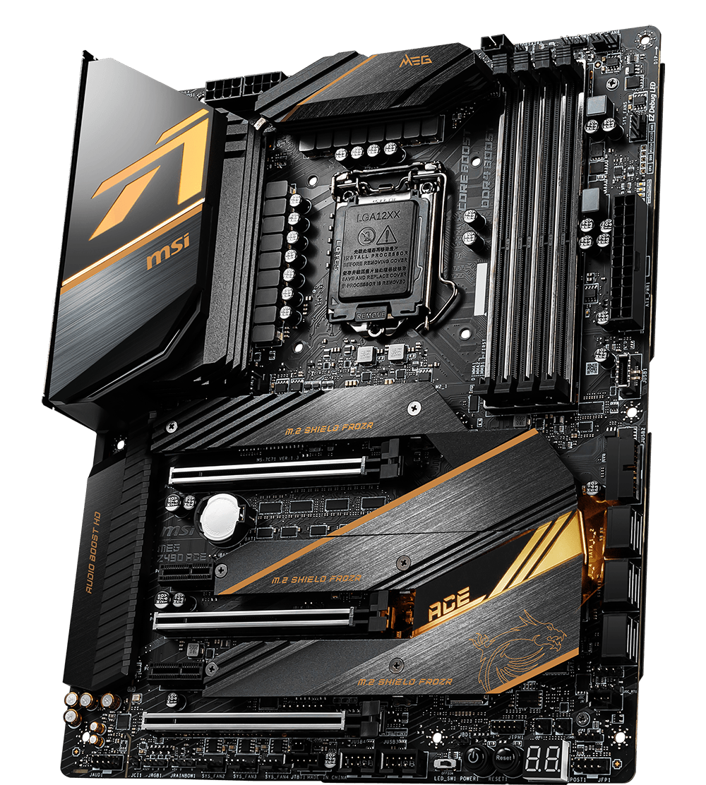 MSI MOTHERBOARDS Z490 MEG ACE 3D2