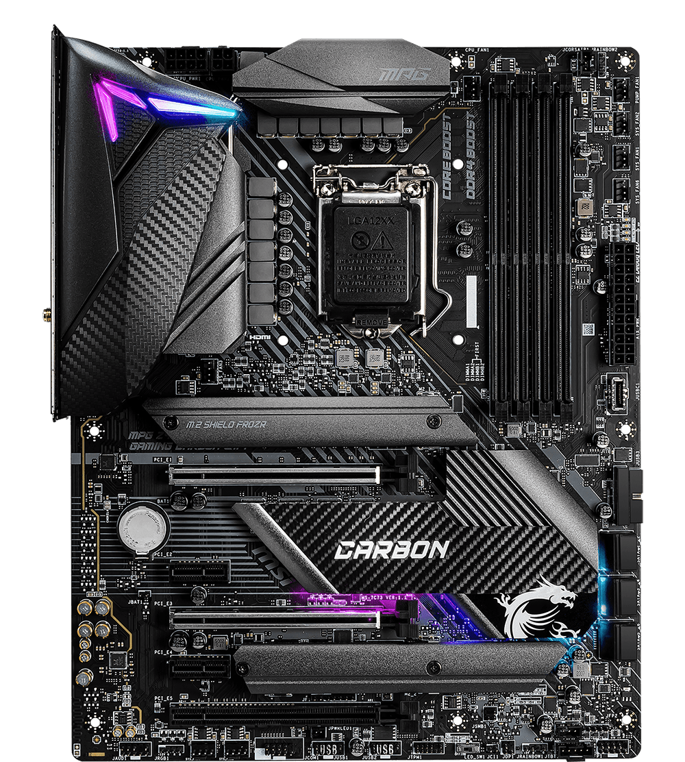 MSI MOTHERBOARDS Z490 MPG GAMING CARBON WIFI 2D