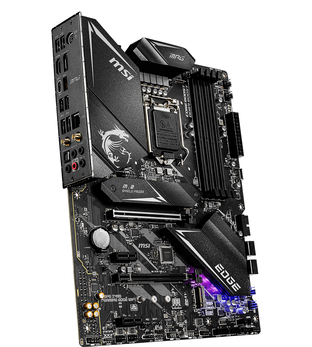 MSI MOTHERBOARDS Z490 MPG GAMING EDGE WIFI 3D3