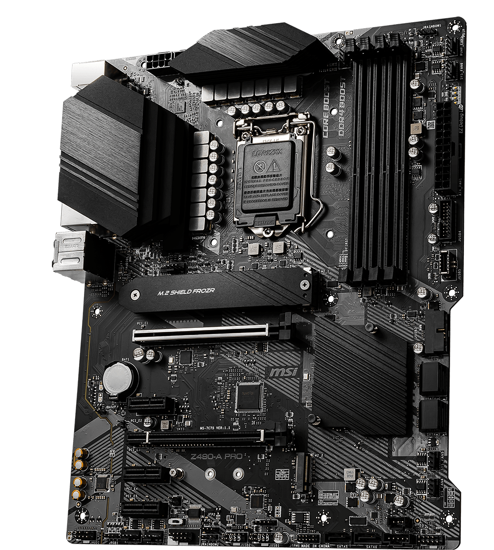 MSI MOTHERBOARDS Z490-A PRO 3D2