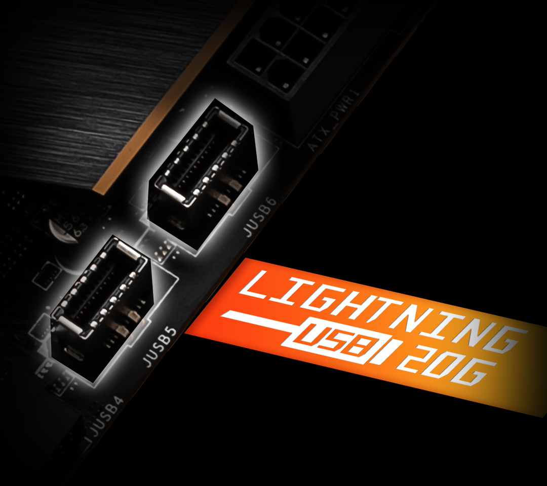 MSI Z690 LIGHTNING TRANSFER SPEED 20G TYPE-C