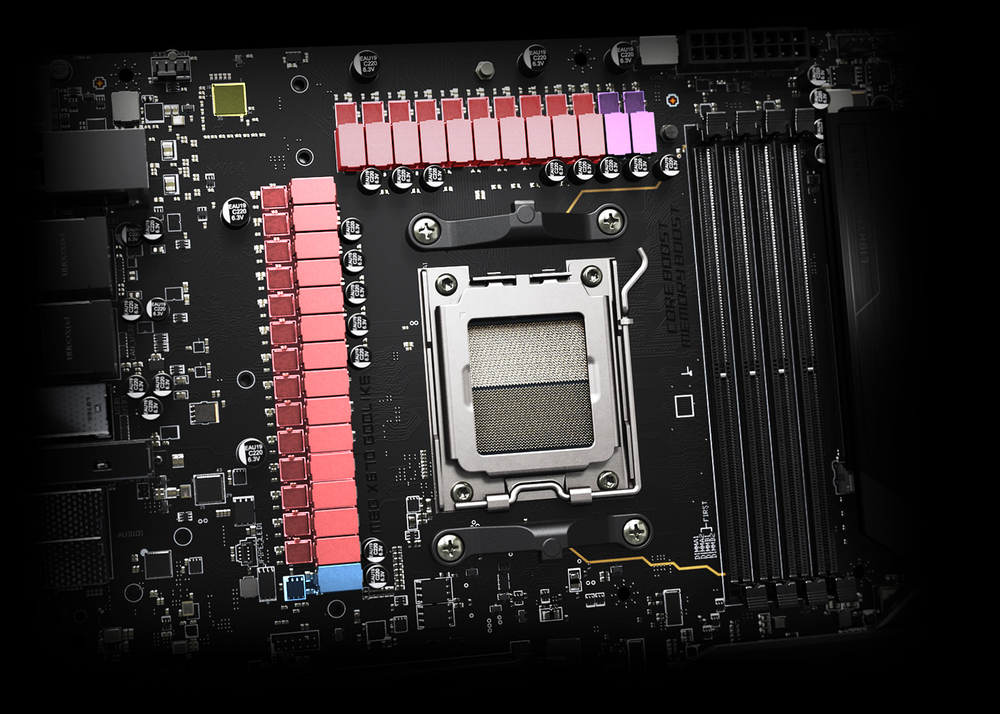 MSI MOTHERBOARDS AMD AM5 EXTRAORDINARY POWER SYSTEM