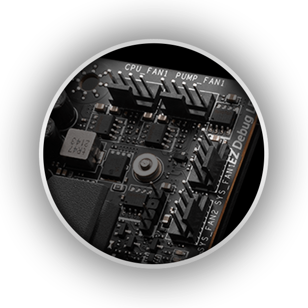 MSI MOTHERBOARDS AMD AM5 FAN HEADERS MAGNIGIER