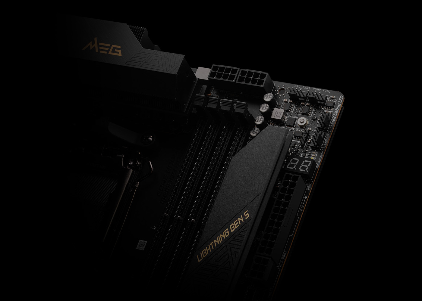 MSI MOTHERBOARDS AMD AM5 FAN HEADERS