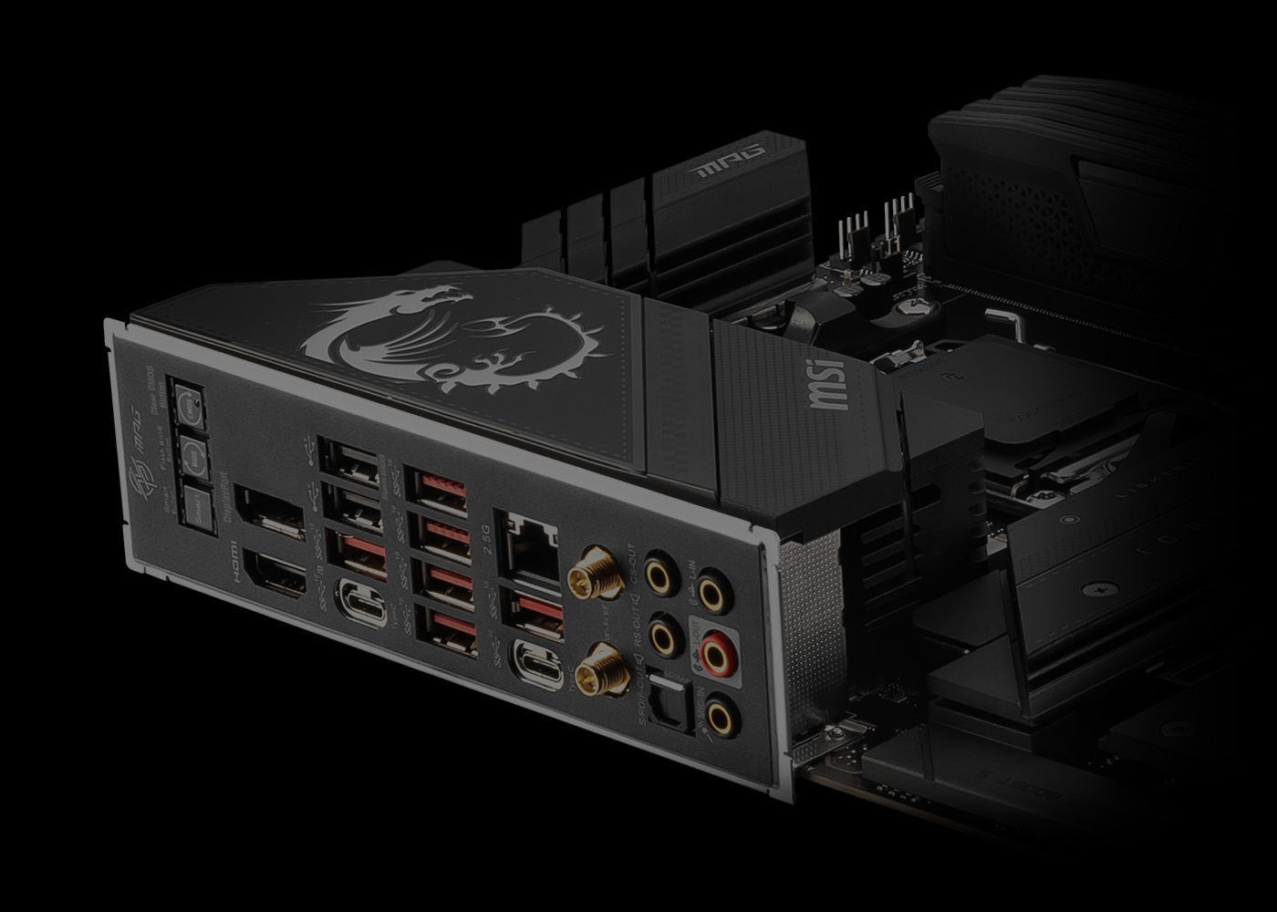 MSI MOTHERBOARDS AMD AM5 HIGH EXPANDABILITY DARK