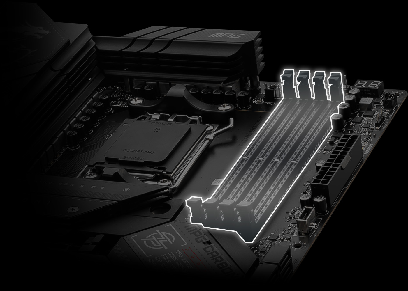 MSI MOTHERBOARDS AMD AM5 LATEST DDR5 MEMORY