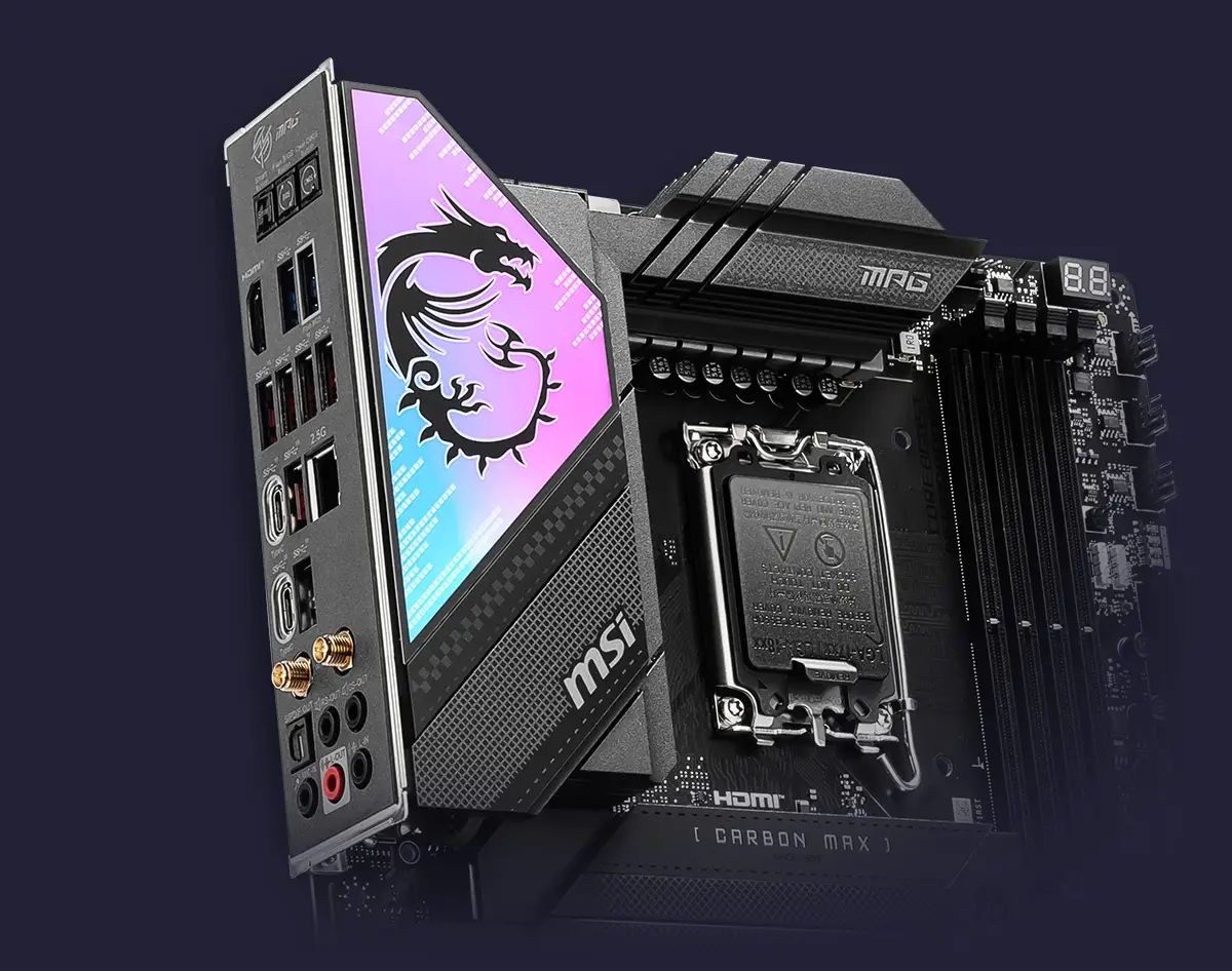 MSI Intel Z790 MAX Series Motherboards All Aluminum Design