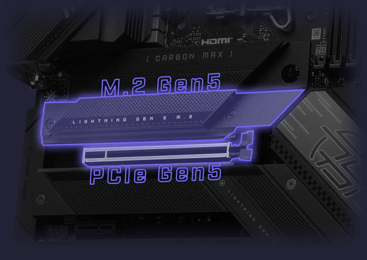 MSI Intel Z790 MAX Series Motherboards Lightning Gen 5 PCIe and M.2