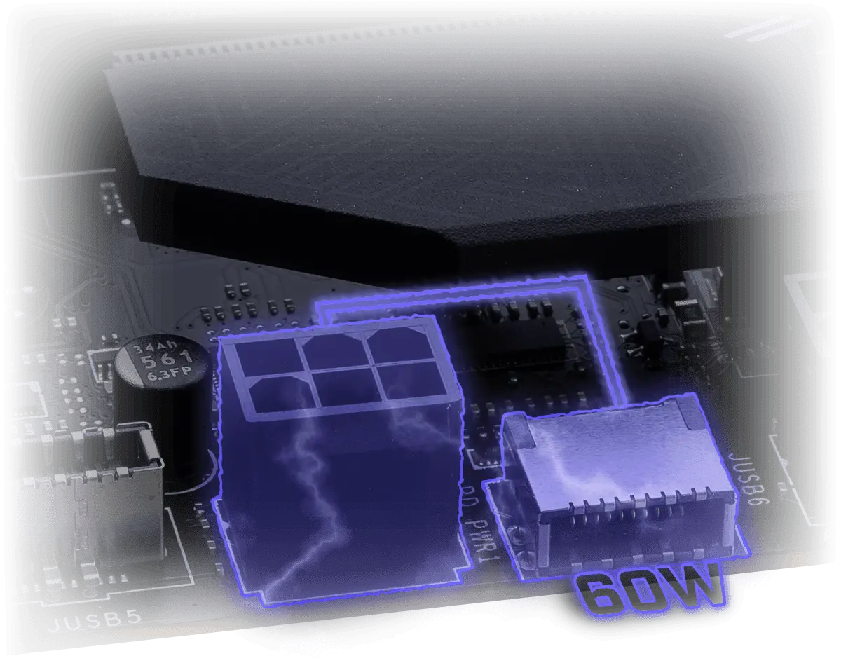 MSI Intel MAX Z790 Series Motherboards PD 60W