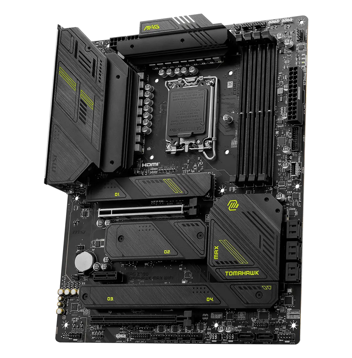 MSI Intel Z790 MAX Series Motherboards Products MAG Z790 TOMAHAWK MAX WIFI