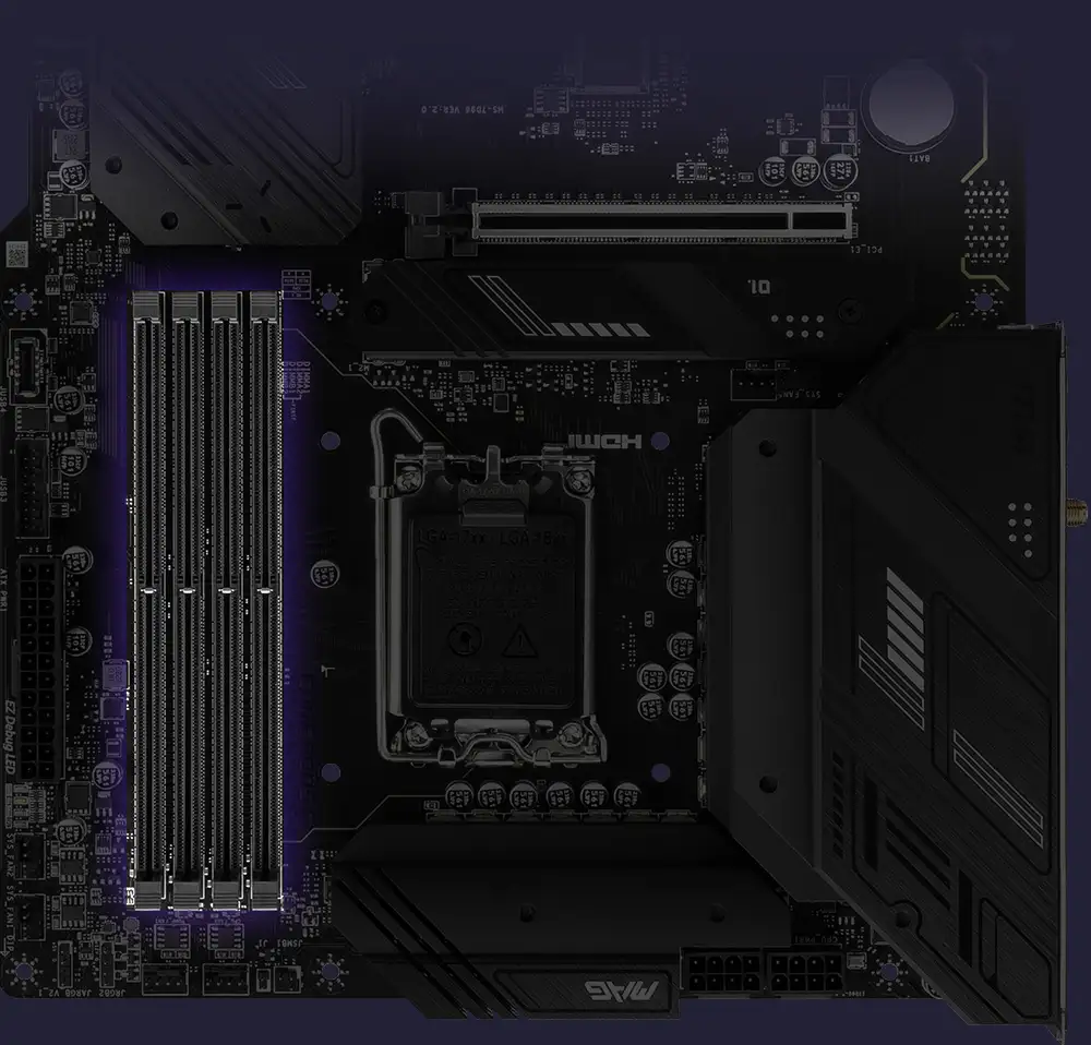 MSI Intel B760 Series Motherboards available ddr5