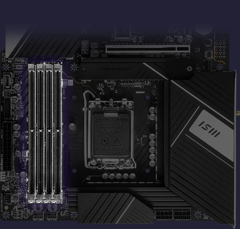 MSI Intel Z790 Series Motherboards available ddr5