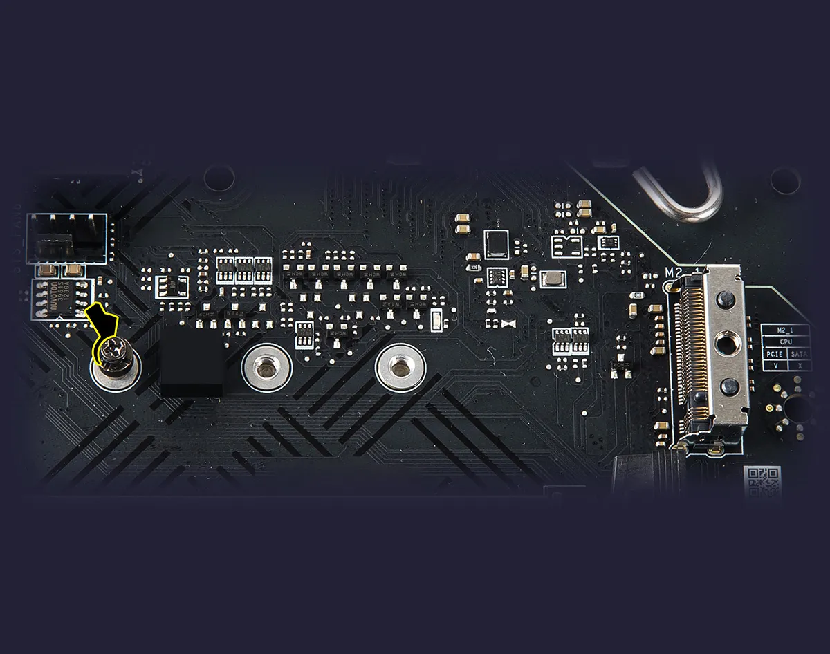 MSI Intel Z790 Series Motherboards EZ M.2 Clip 1