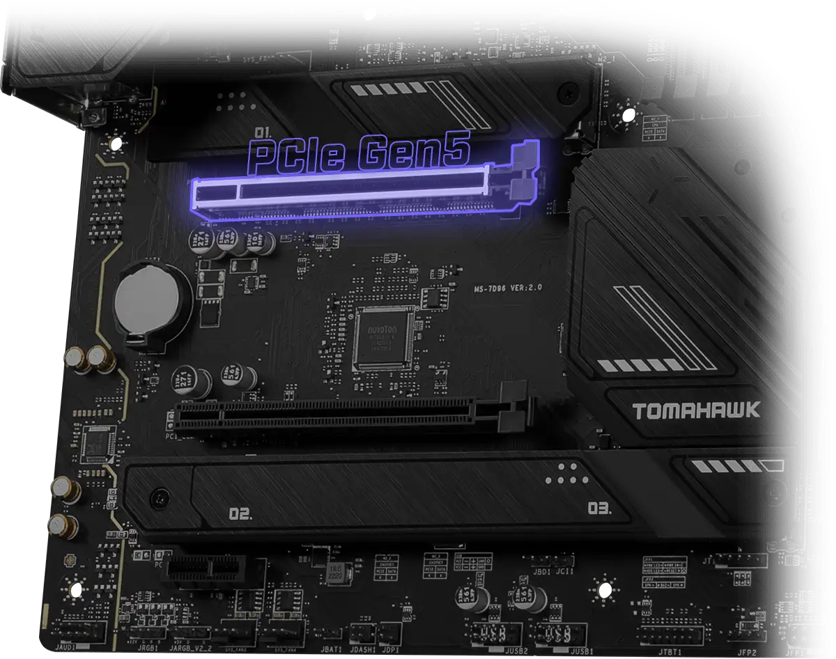 MSI Intel Z790 Series Motherboards Lightning Gen 5 PCIe and M.2