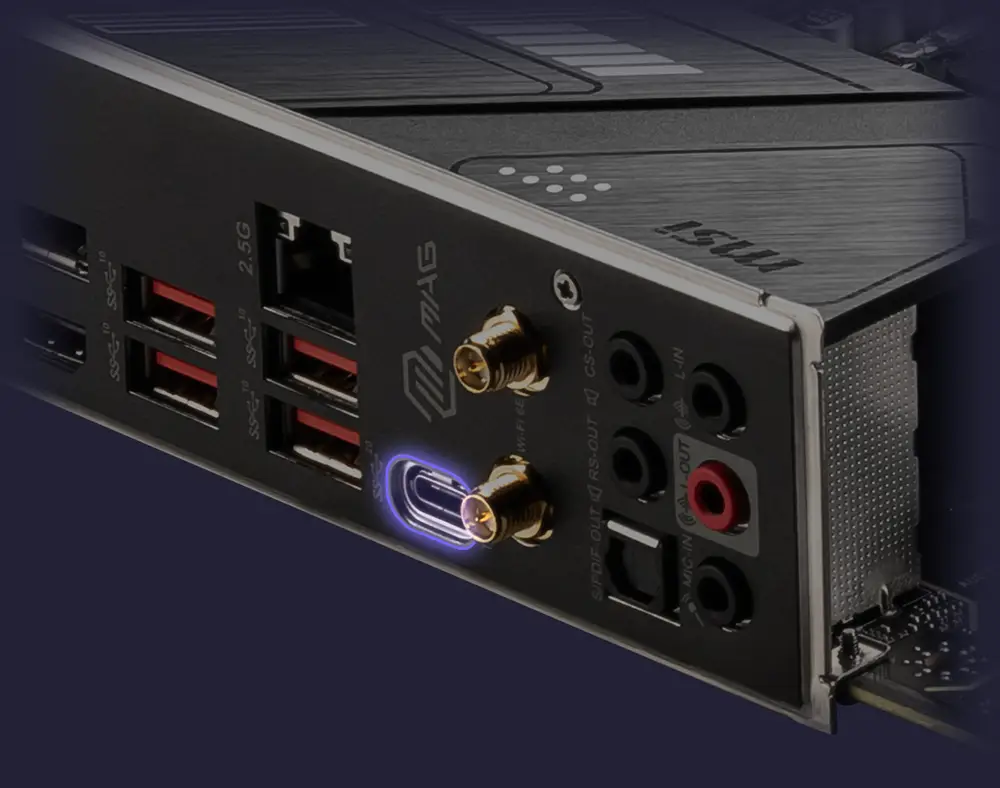 MSI Intel B760 Series Motherboards Lightning USB 20G