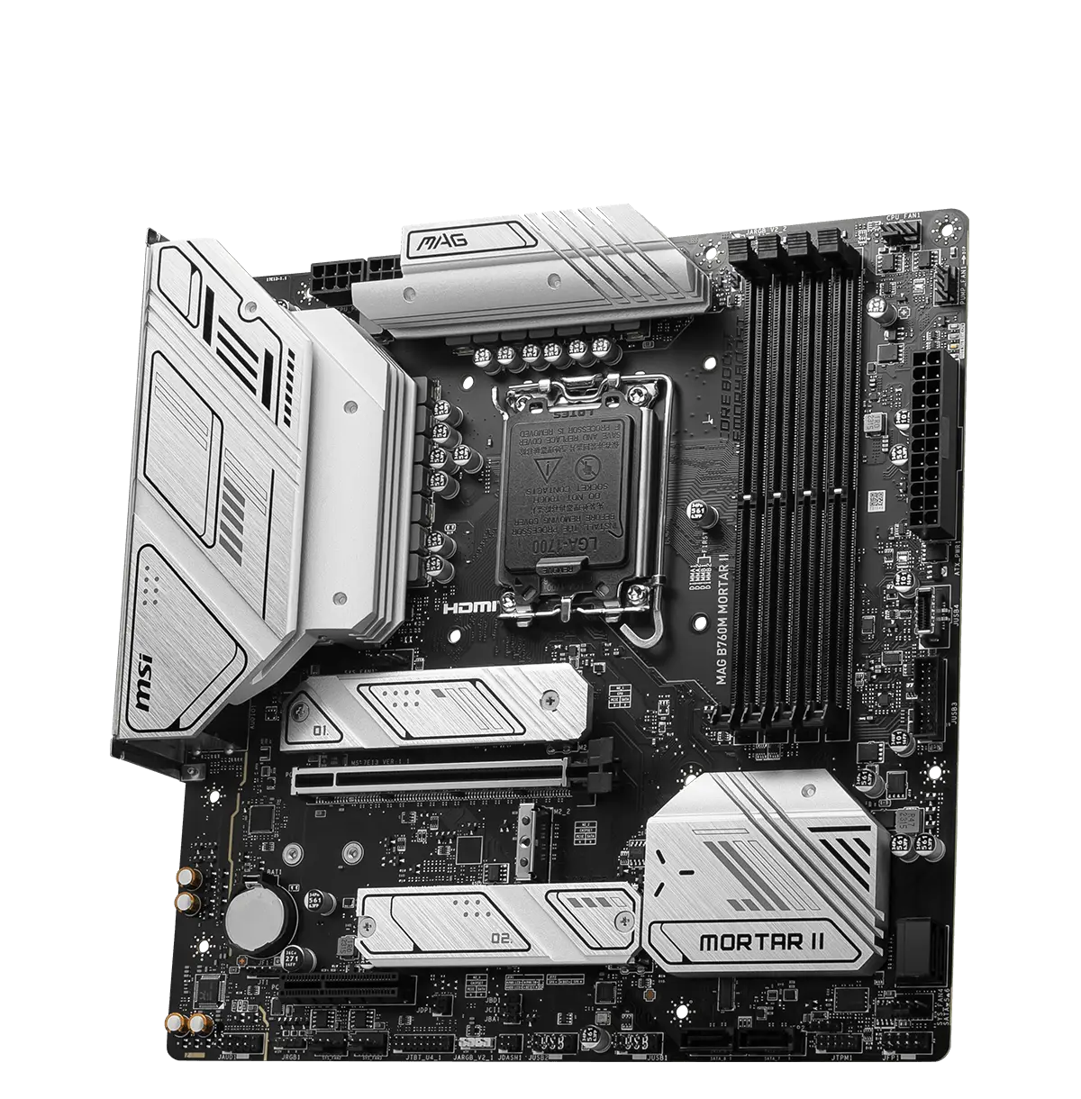 MSI Intel B760 Series Motherboards Products MAG B760M MORTAR II