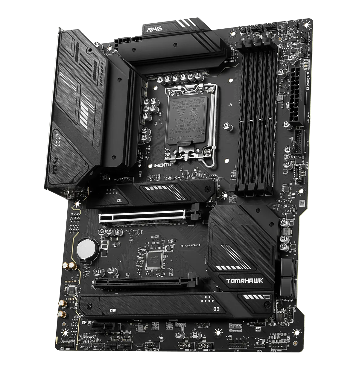 MSI Intel B760 Series Motherboards Products MAG B760 TOMAHAWK WIFI
