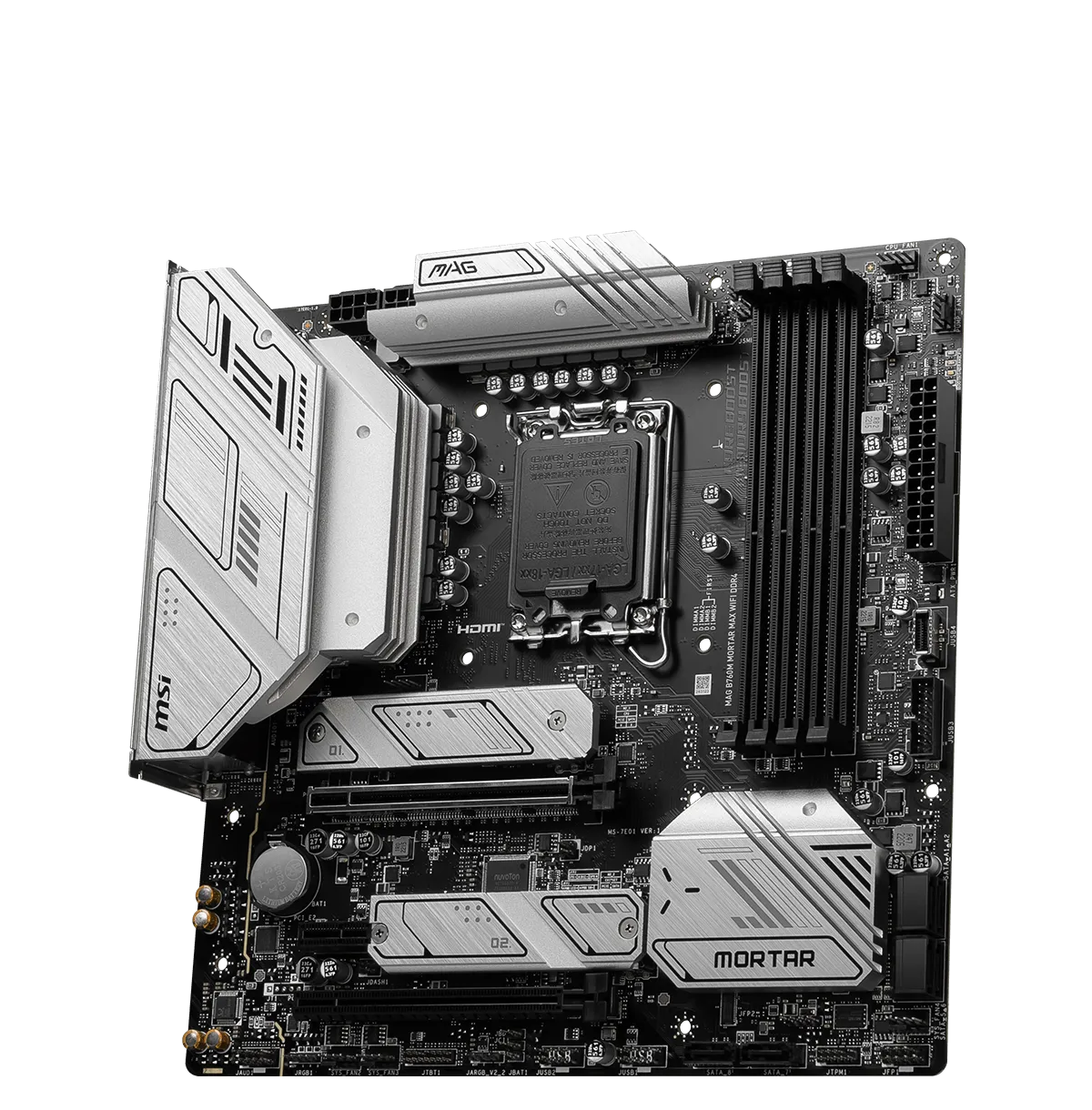 MSI Intel B760 Series Motherboards Products MAG B760M MORTAR MAX WIFI DDR4