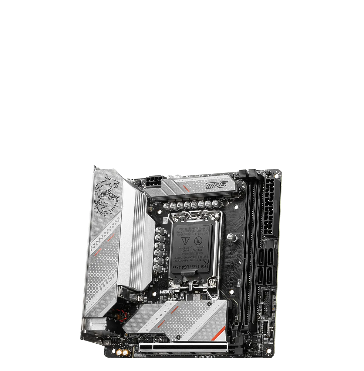 MSI Intel B760 Series Motherboards Products MPG B760I EDGE WIFI DDR4