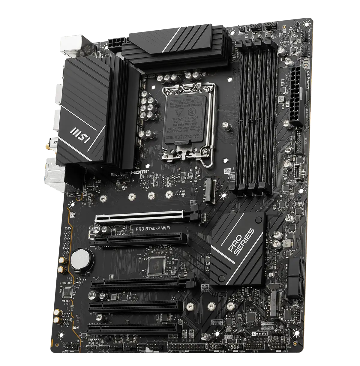 MSI Intel B760 Series Motherboards Products PRO B760-P WIFI