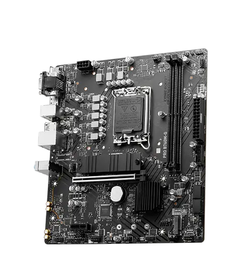 MSI Intel B760 Series Motherboards Products PRO B760M-G