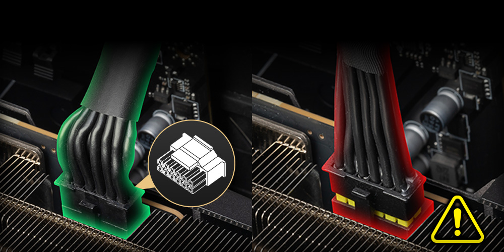 MSI ATX 3.1 POWER SUPPLY UNIT EZ DIY Dual-colored 12V-2x6 Cable