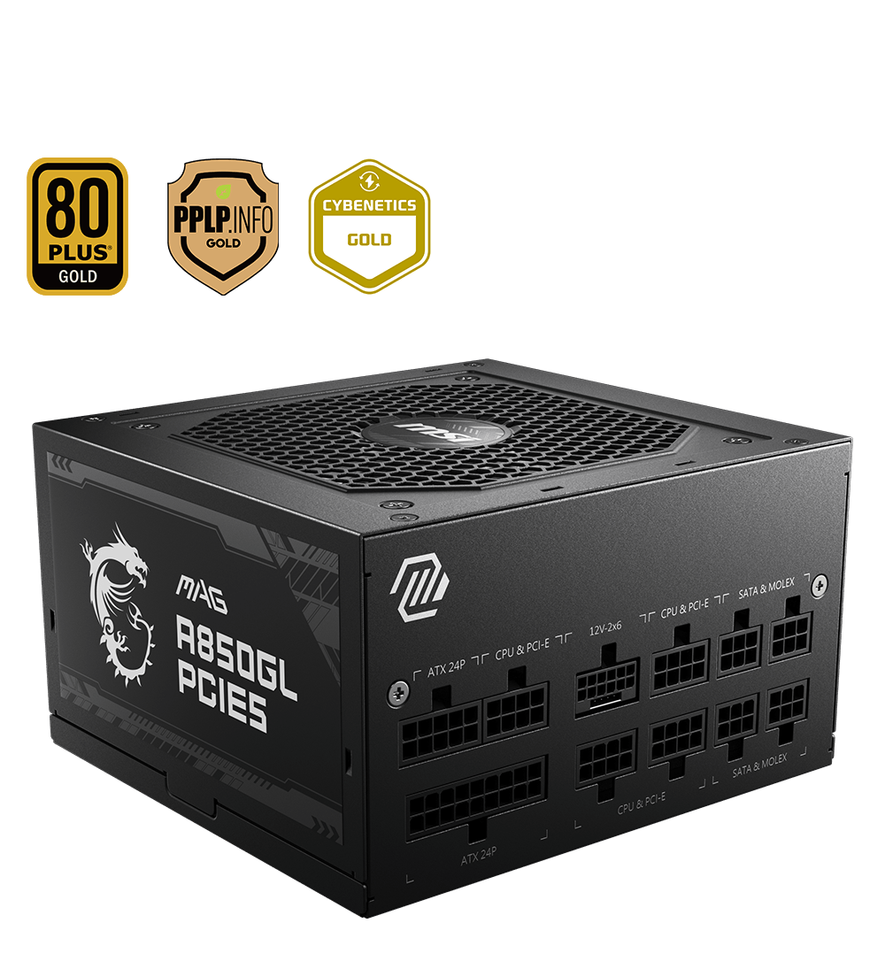 MSI MAG A850GL PCIE5 PHOTO