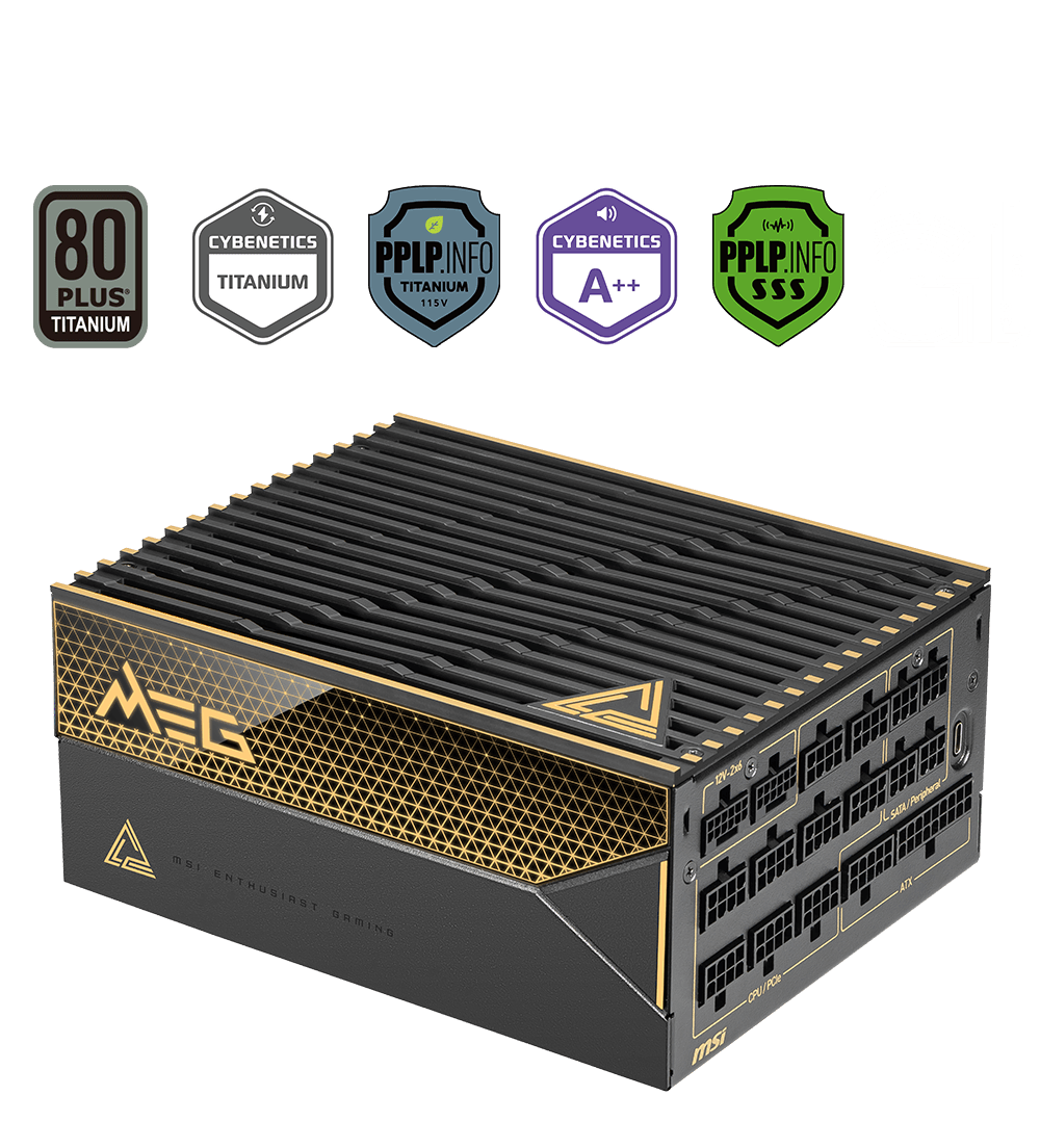 MSI MEG Ai1600T PCIE5 PHOTO