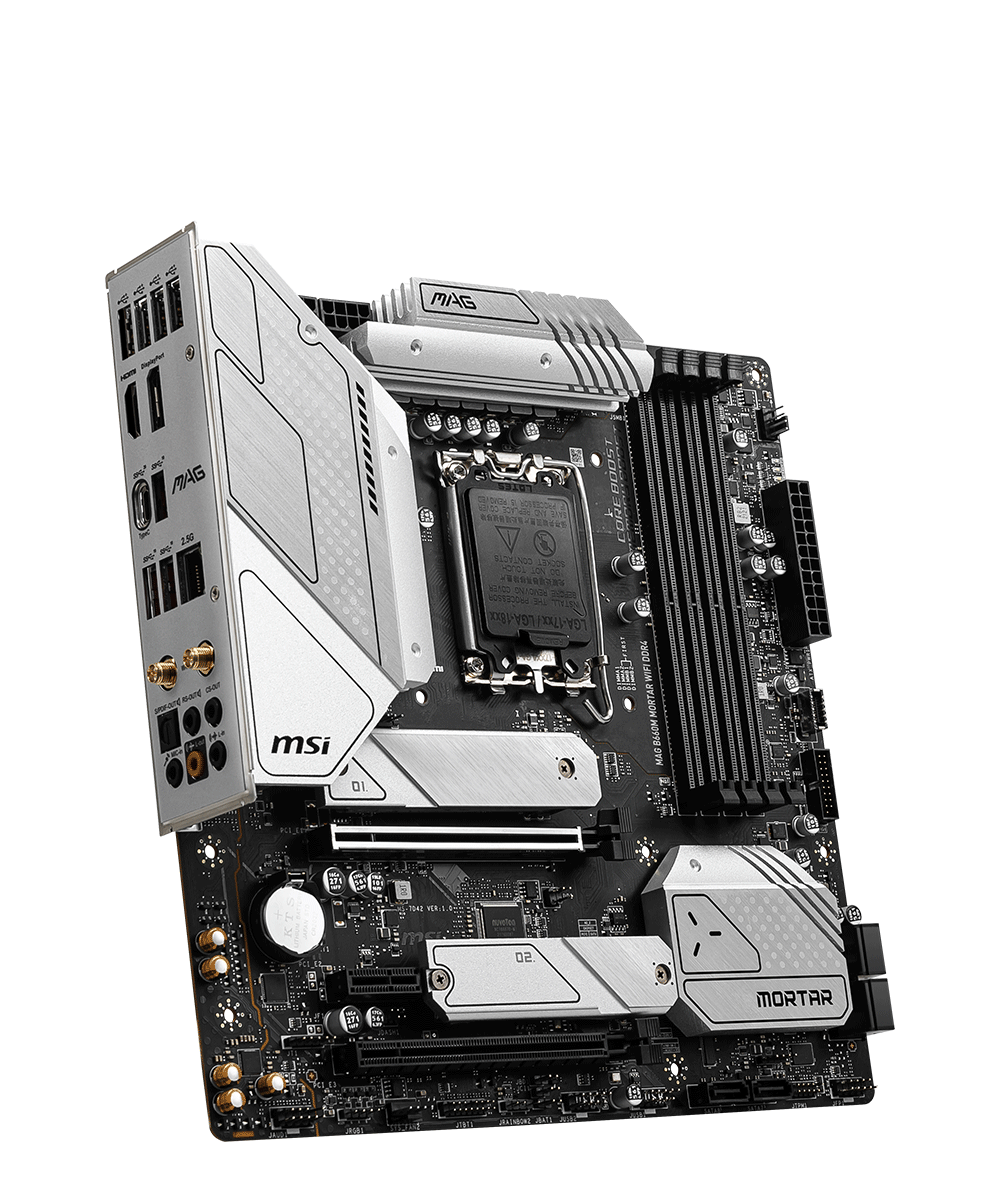 MSI White Collection Products MSI MAG B660M MORTAR WIFI DDR4 3D3