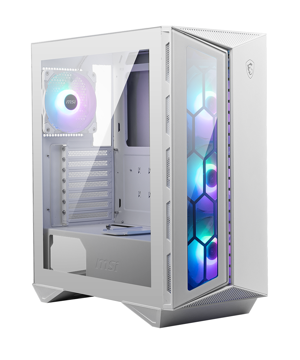 MSI White Collection Products MSI MPG GUNGNIR 110R 3D2