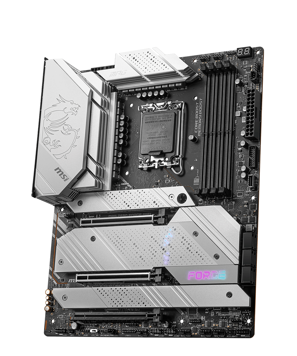 MSI White Collection Products MSI MPG Z690 FORCE WIFI 3D2