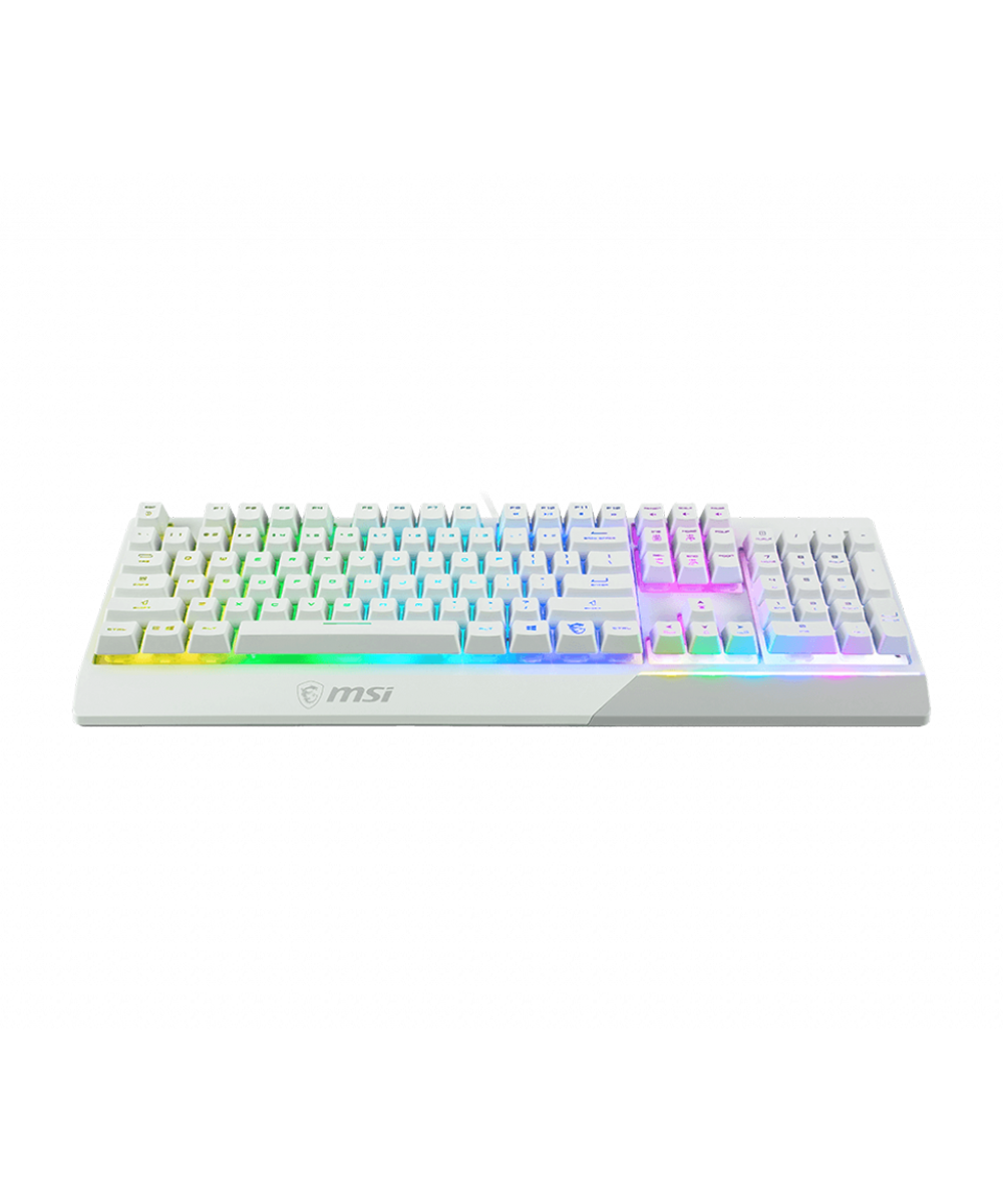 MSI White Collection Products MSI VIGOR GK30 WHITE 2D