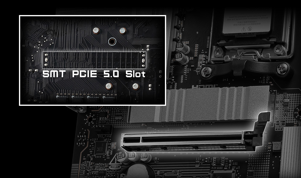 MSI 800 SERIES FEATURE TRILINK LIGHTNING GEN 5 PCIE