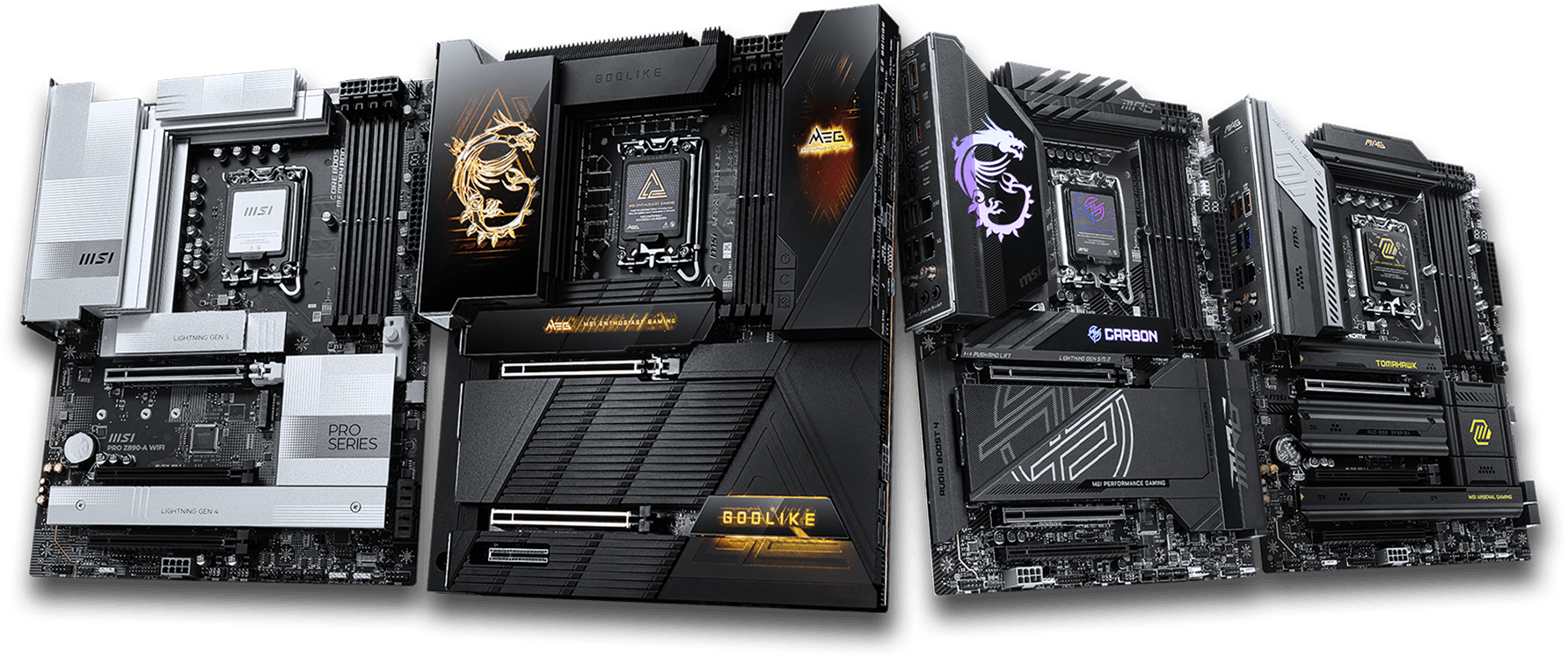 MSI Z890 PRODUCT IMAGES