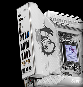 MSI 800 SERIES FEATURE EZ DIY PRE-INSTALLED I/O SHIELD